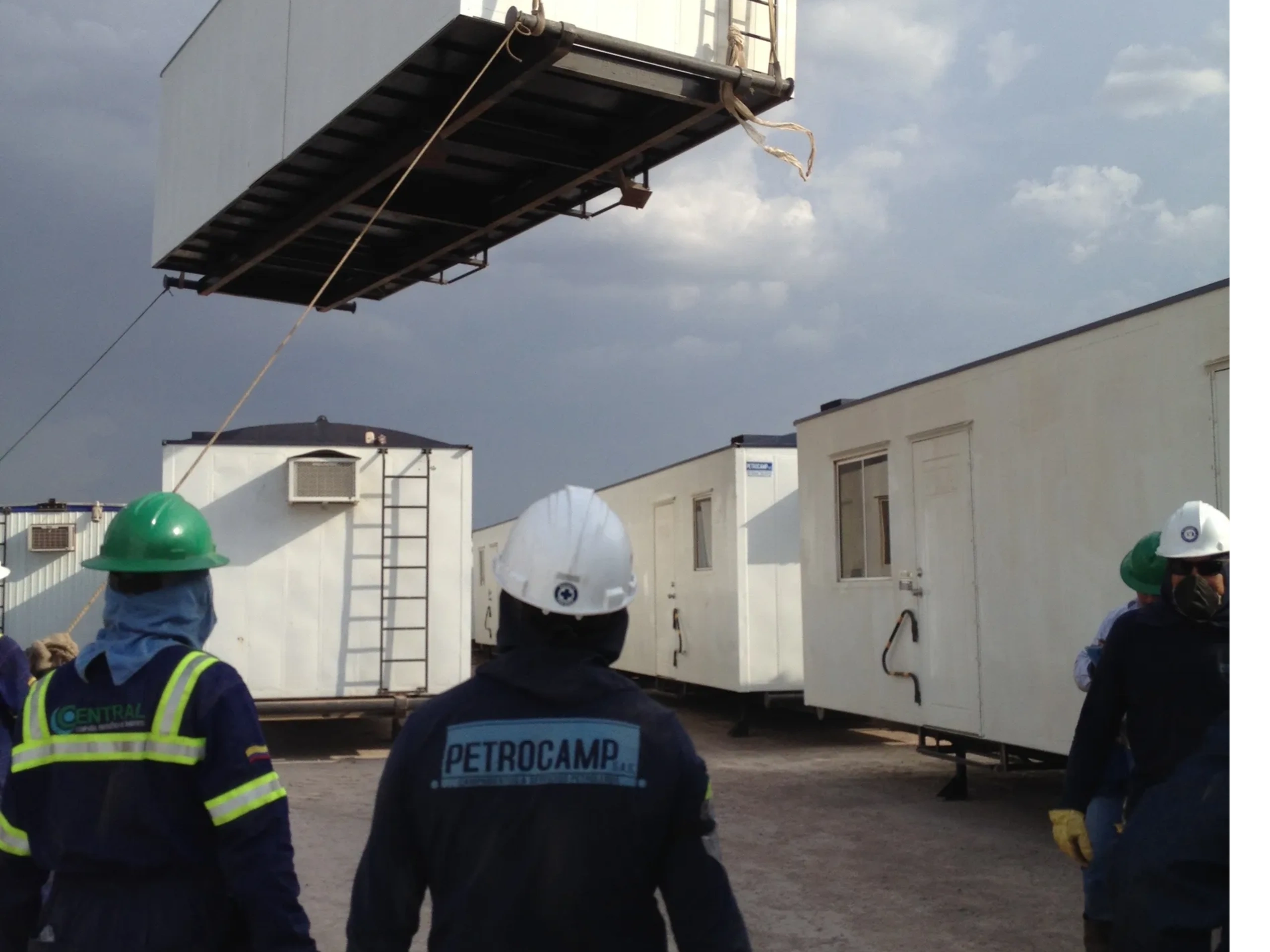 Unidades móviles para construcción civil